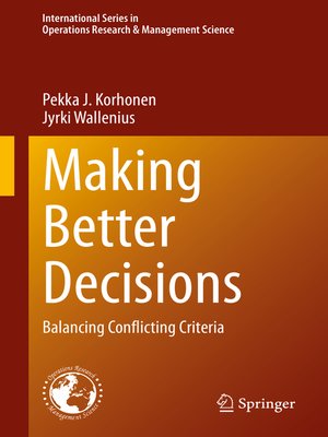 cover image of Making Better Decisions